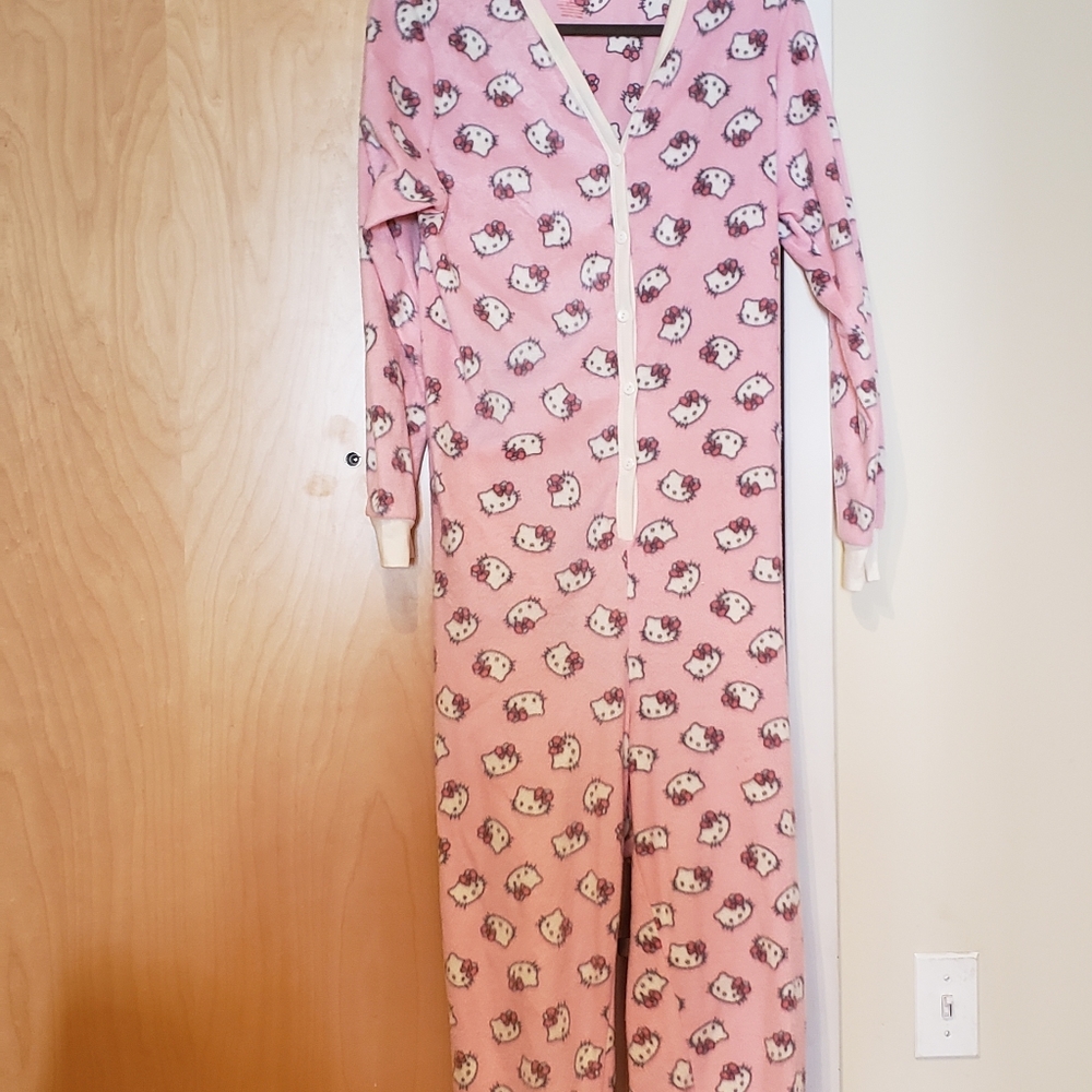 Hello Kitty "union suit" onesie